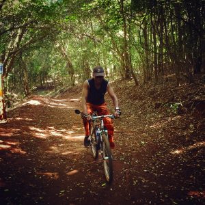 Riding in Karura Forest